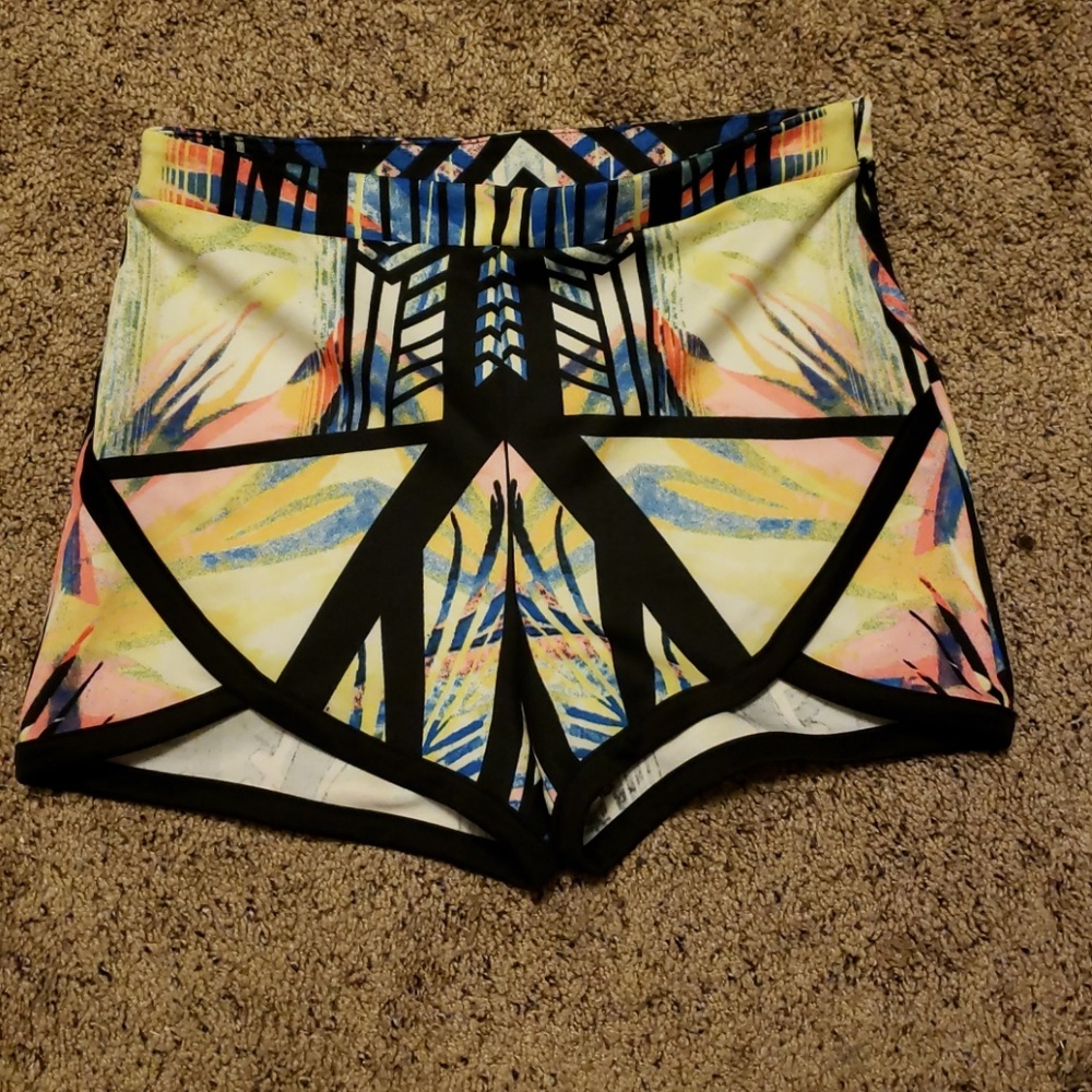 Polyester shorts